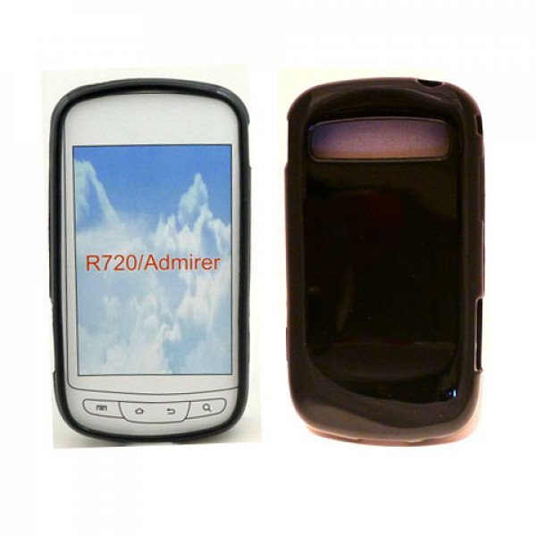 Wholesale TPU Gel Case for Samsung Admire / R720 (Black)